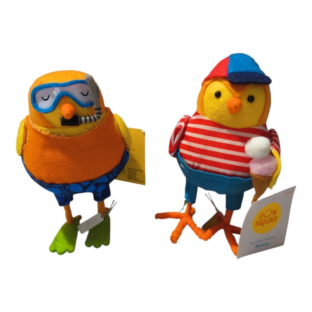 2023 Target Sun Squad Featherly Friends Summer Birds Set Scoop And Diver